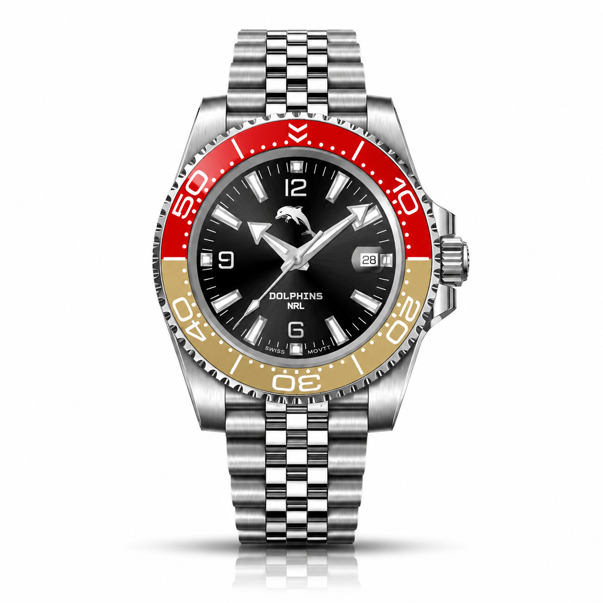Dolphins ClubMaster Gameday — Official NRL Licensed Watch