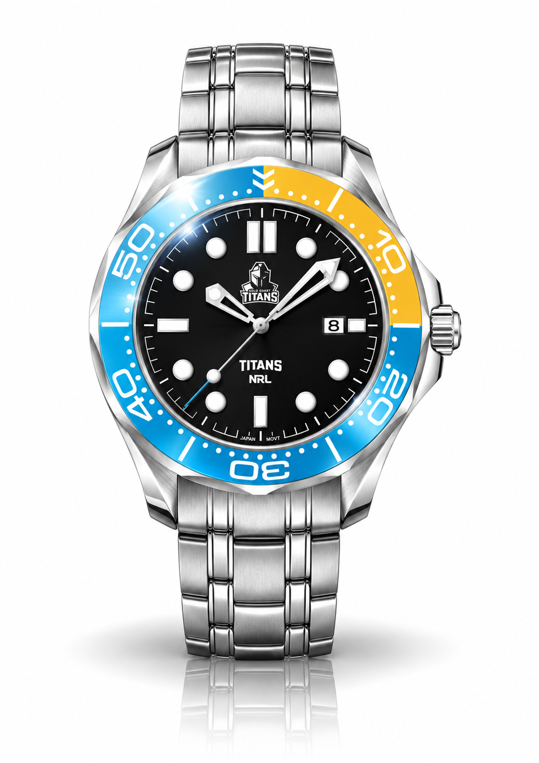 Gold Coast Titans MatchTimer Home Series — Official NRL Licensed Watch