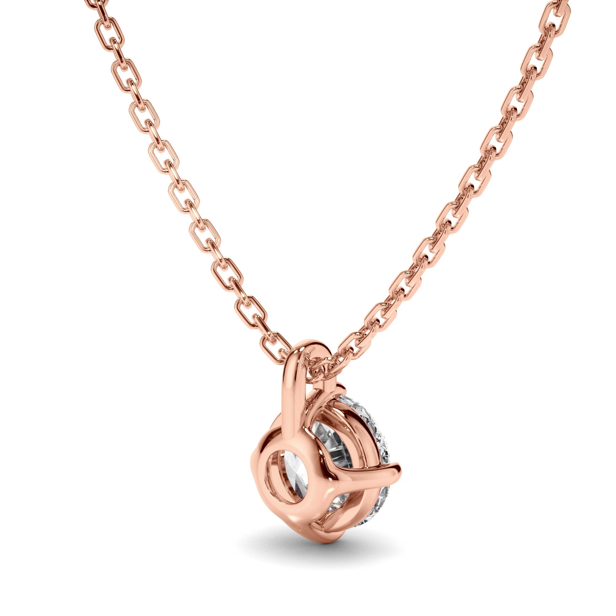 Round Brilliant Cut Diamond Pendant