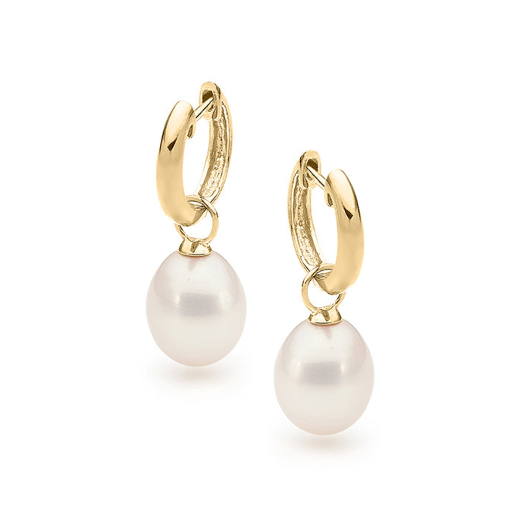 9ct Yellow Gold Tilda Earrings