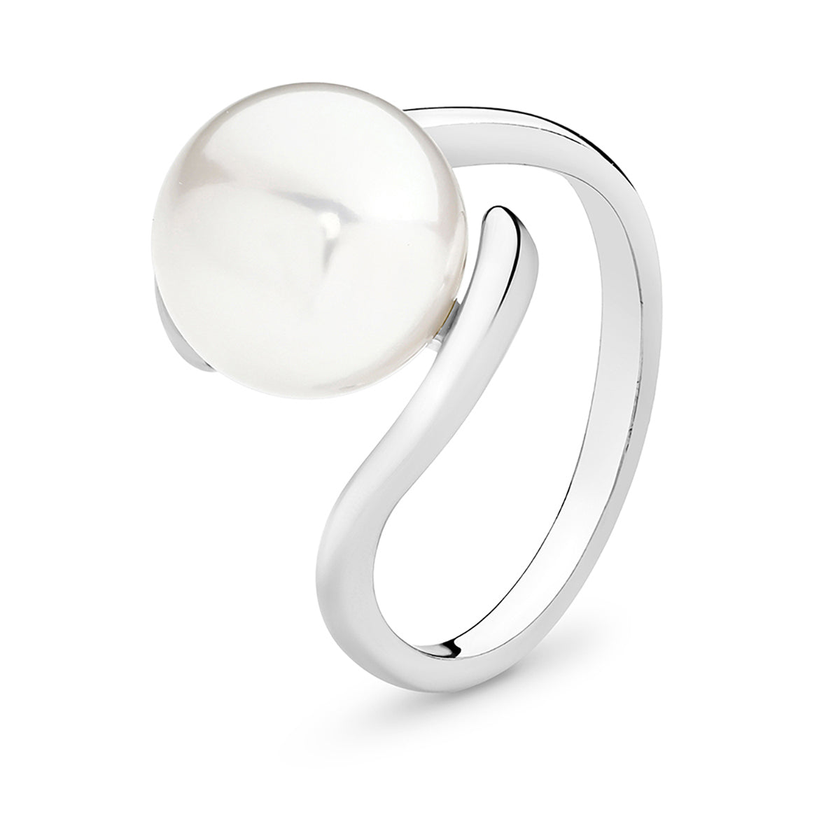 Sterling Silver Sybil Pearl Ring