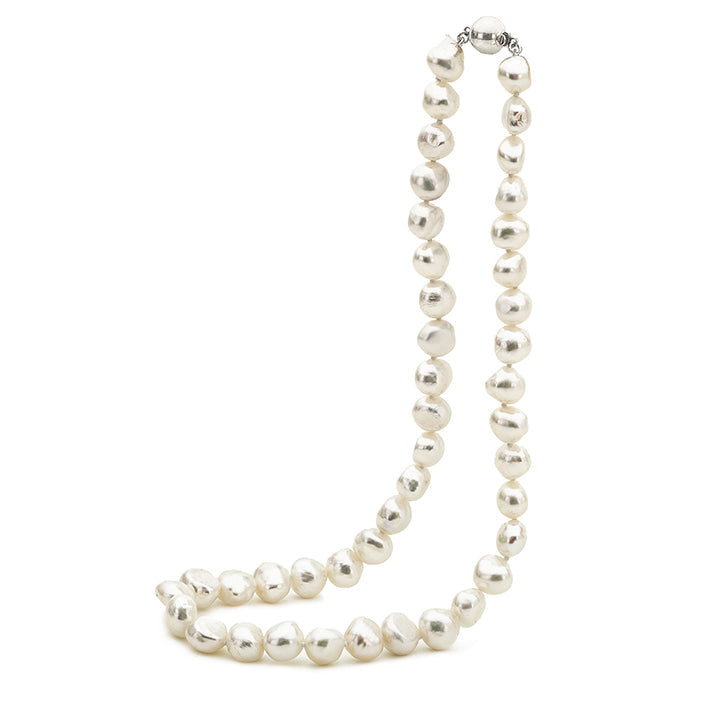 Sterling Silver Antibes Pearl Necklace