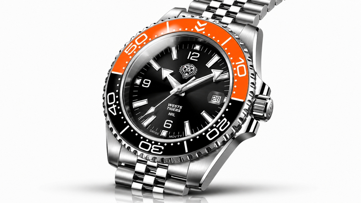 Wests Tigers ClubMaster Gameday — Official NRL Licensed Watch