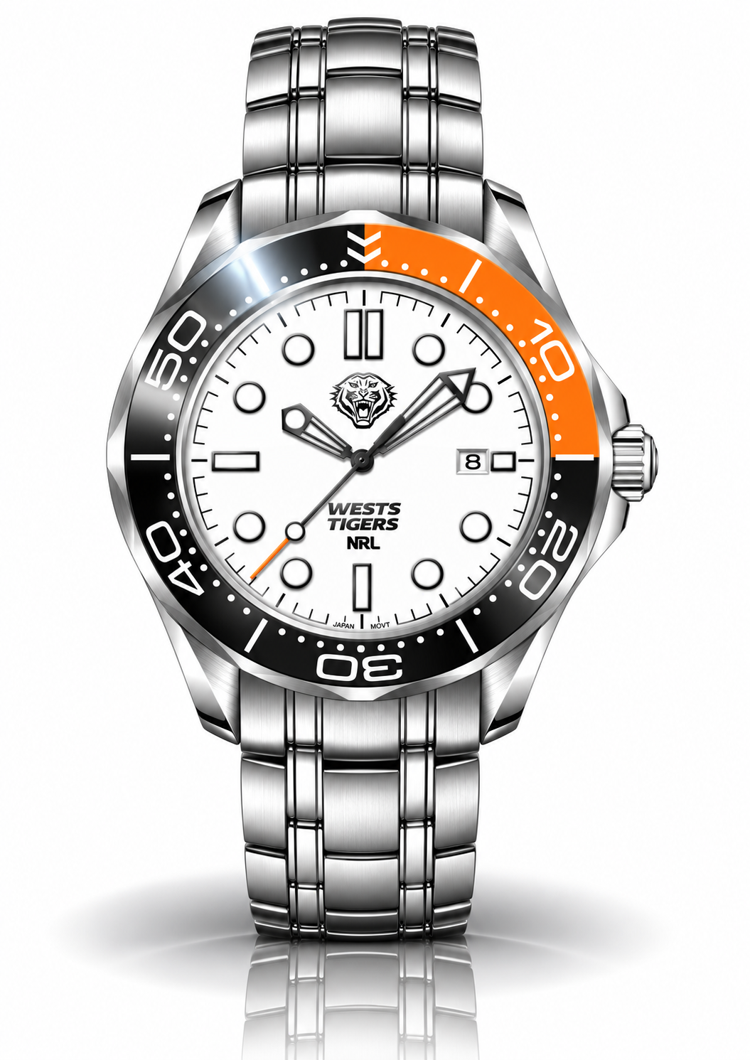 Wests Tigers MatchTimer Away Series — Official NRL Licensed Watch