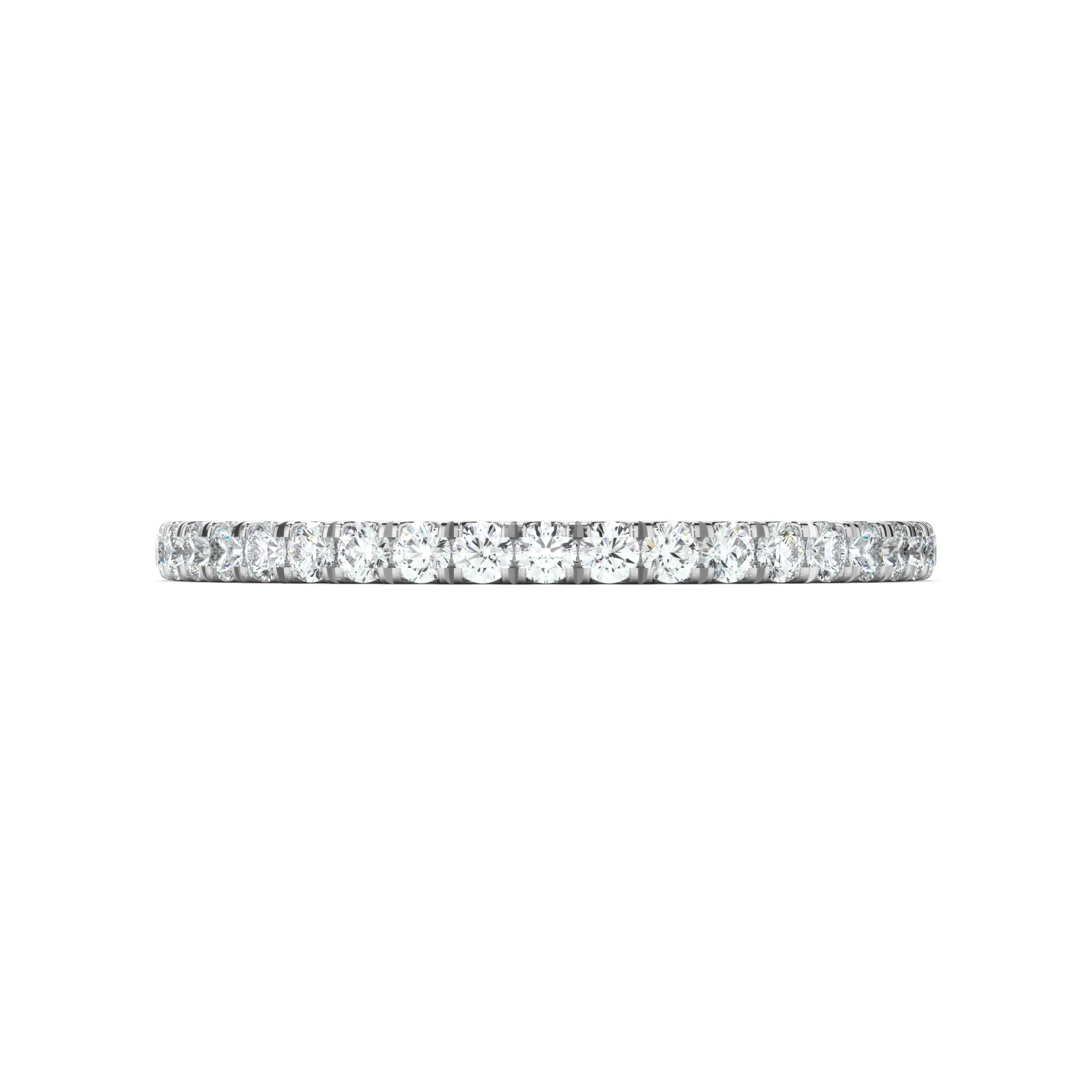 Diamond Claw Set Eternity Wedding Ring