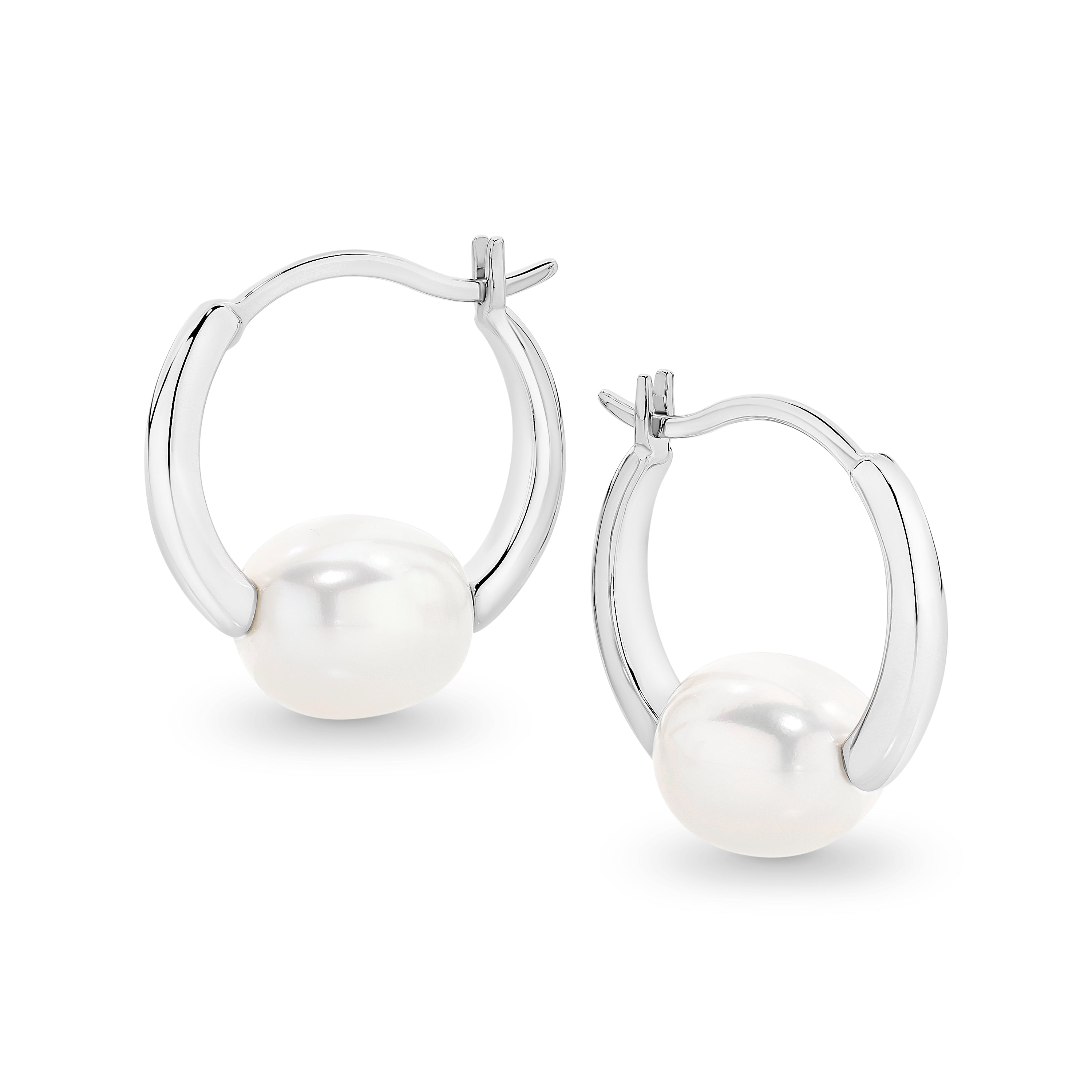 Sterling Silver Freya Hoops