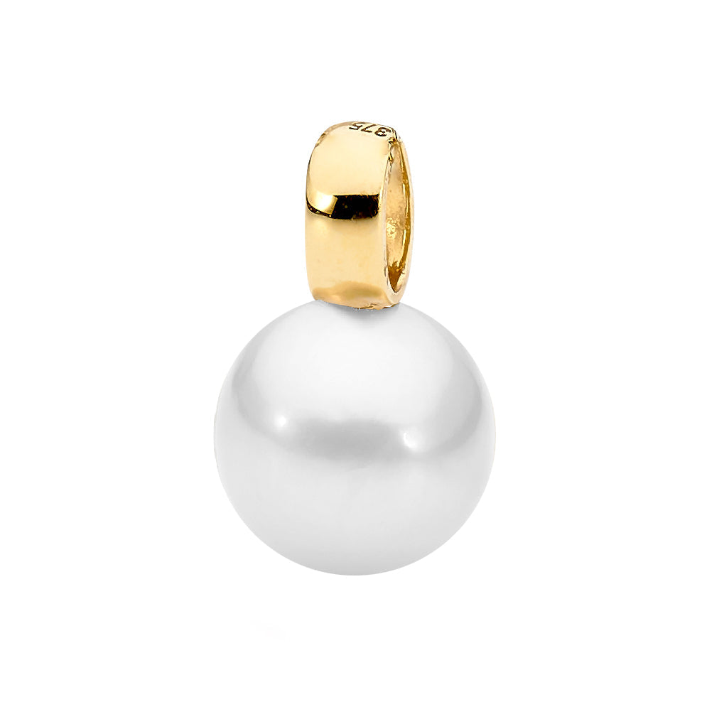 9ct Yellow Gold Edison Pearl Pendant
