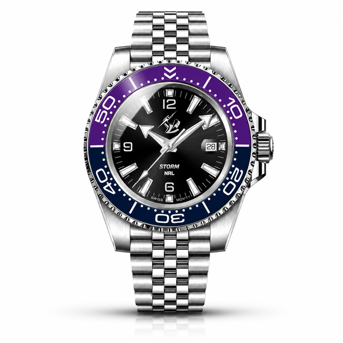 Melbourne Storm ClubMaster Gameday — Official NRL Licensed Watch