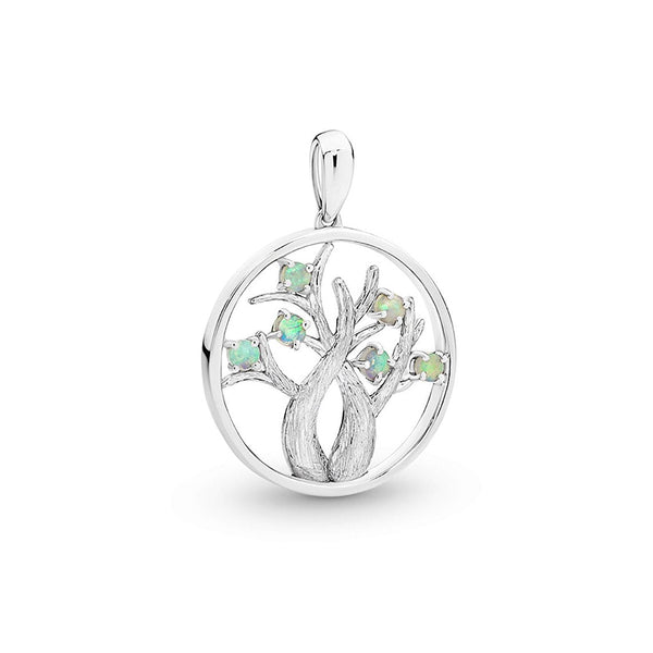 Sterling Silver Kimberley Opal Pendant