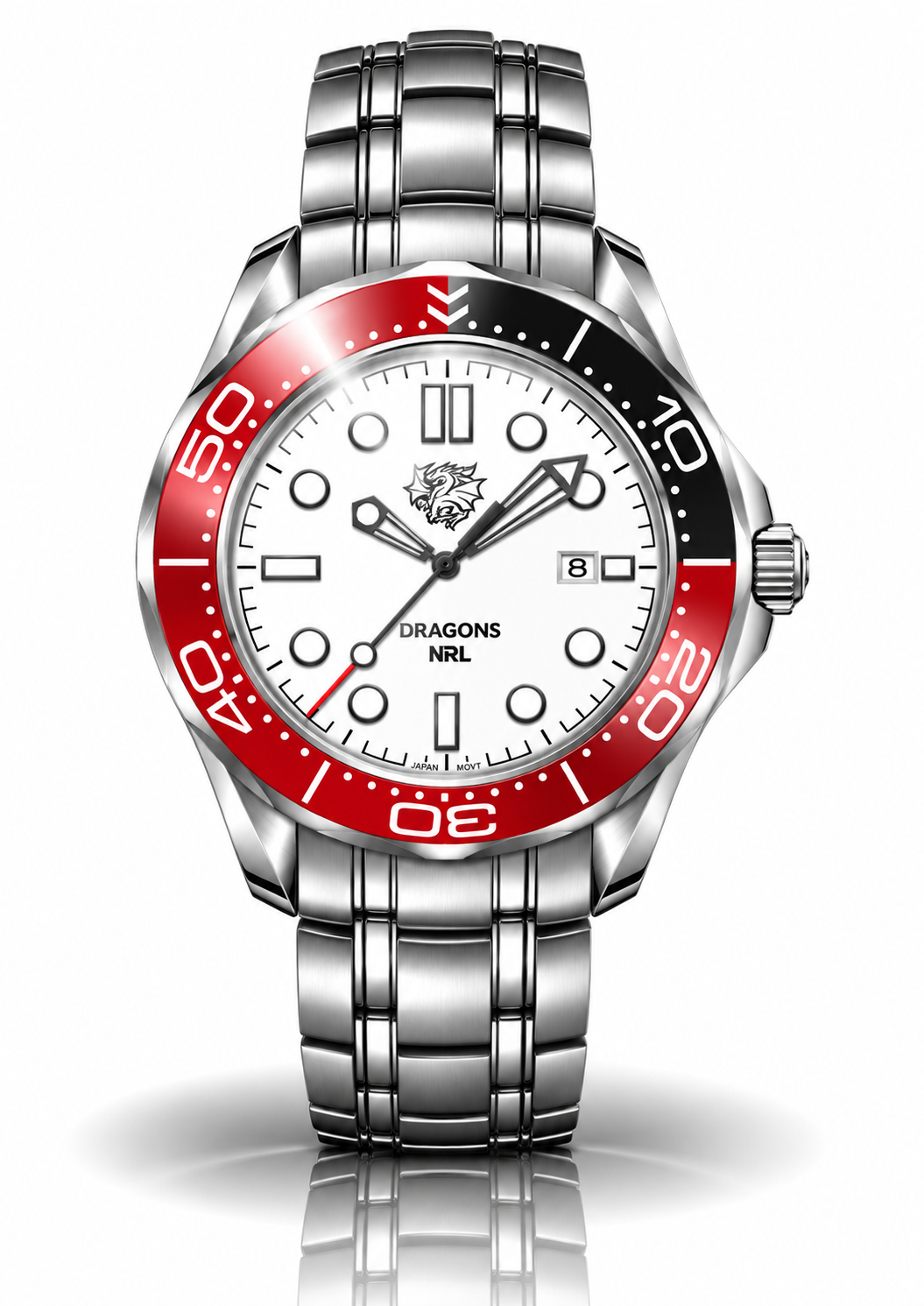 St George Illawarra Dragons MatchTimer Away Series — Official NRL Licensed Watch